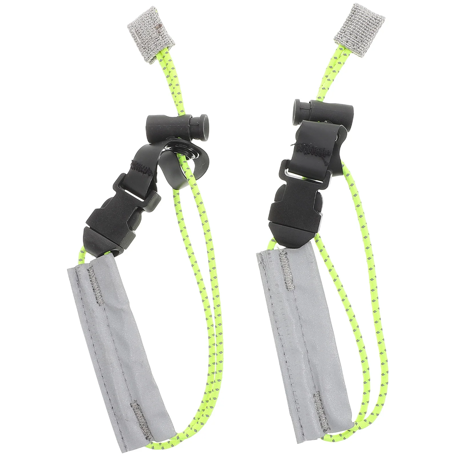 

2Pcs Reflective Pant Leg Straps High Elastic Durable Adjustable Cycling Ankle Band Night Riding Running Hiking