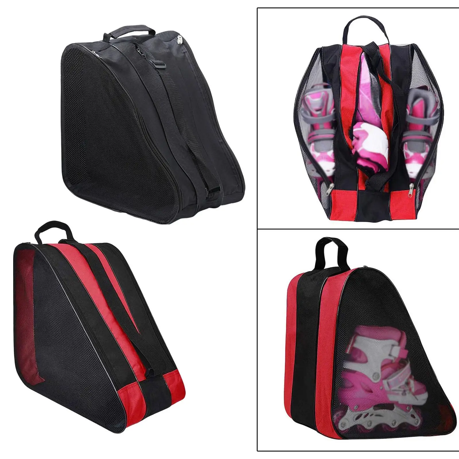 

Портативная сумка для катания на коньках, сумка для катания на коньках, аксессуары на плечевом ремне, верхняя ручка