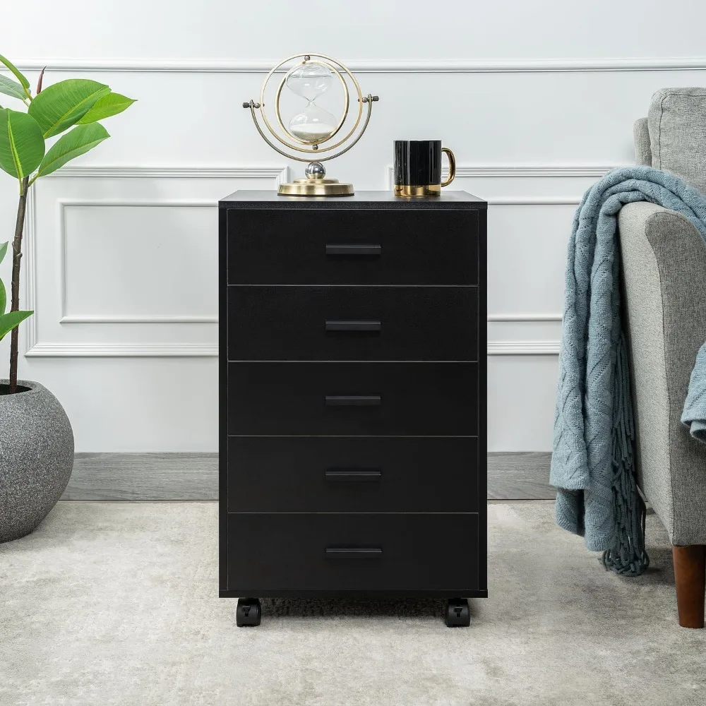 

Parker 5 Drawer Black