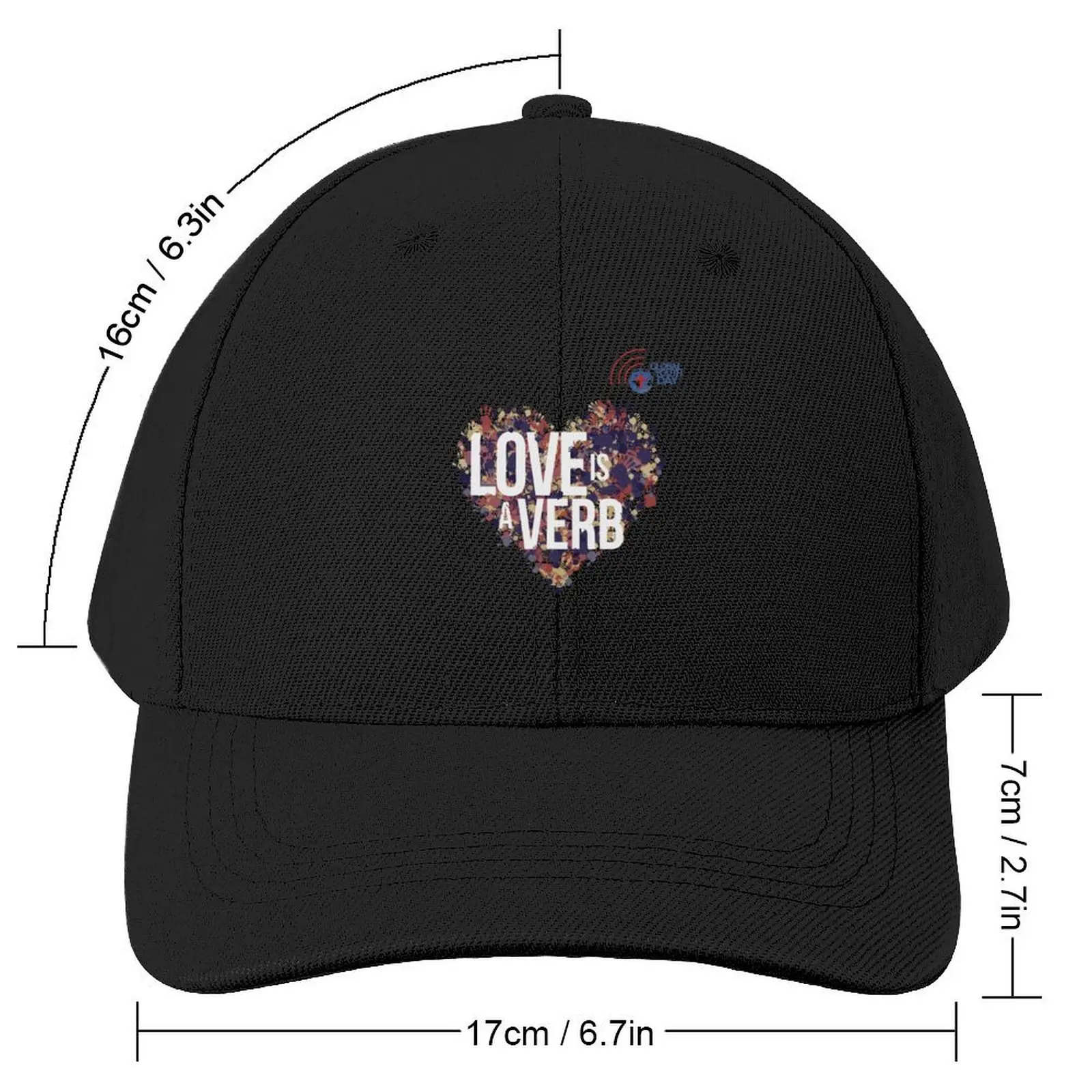 Global Youth Day 2023-Love is a Verb | GYD 23 | GYD Baseball Cap beach hat custom Hat Hat Man Luxury Sun Cap Caps Male Women's