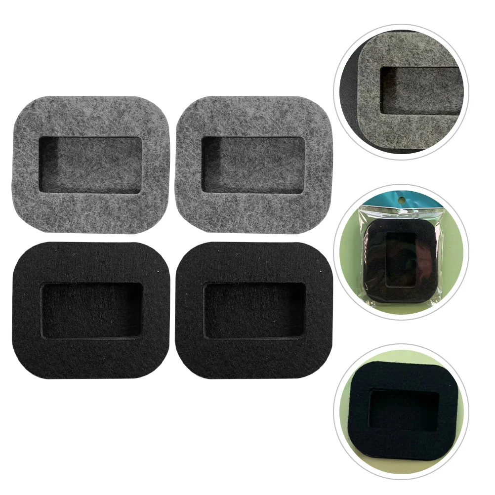 

8Pcs Furniture Coaster Pad Felt Chair Wheel Stopper Anti Slip Protector Floor Pads for Hardwood Floor Noise Reduction