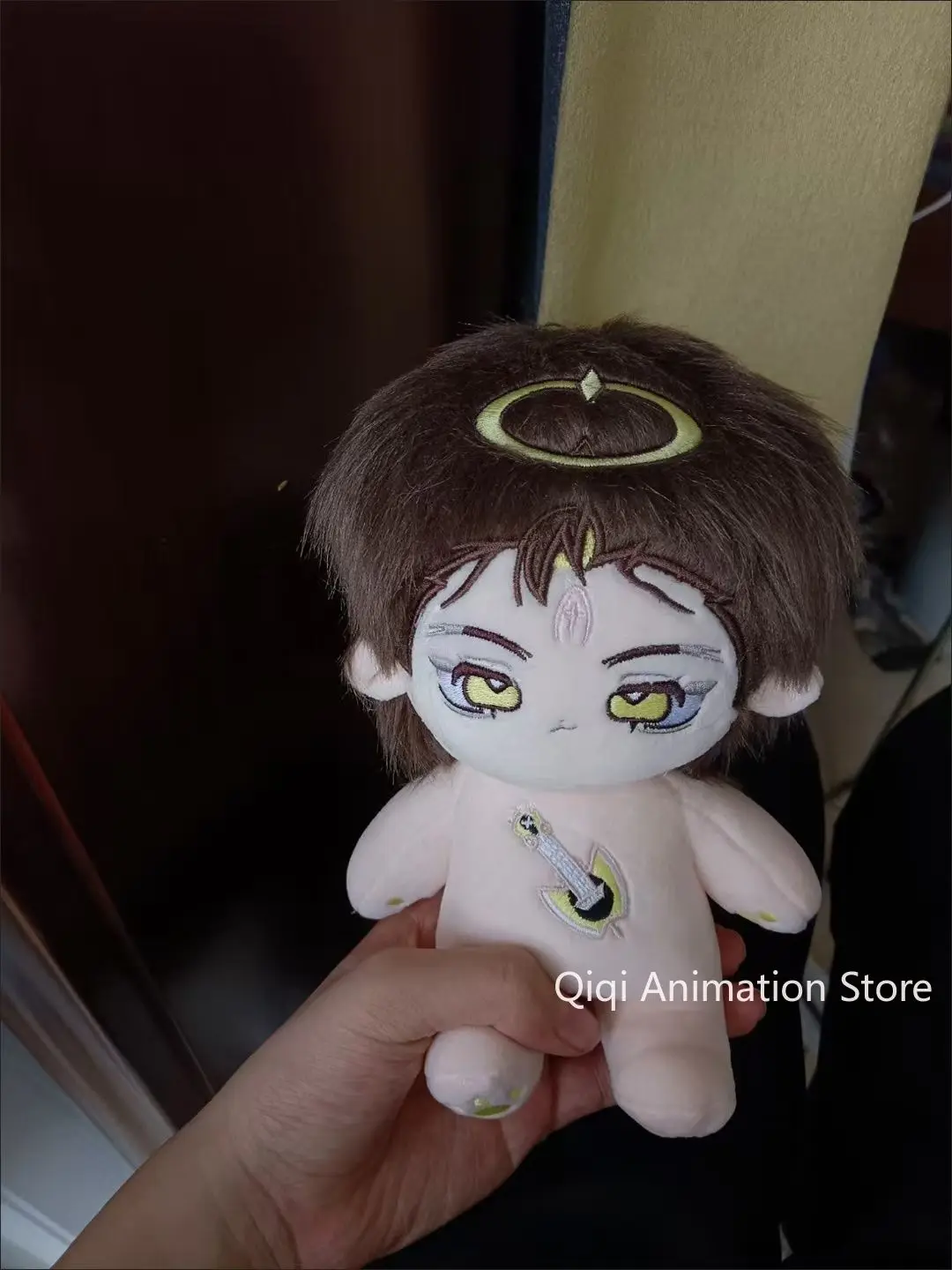 Anime nuevo Hazbin Hotel Adam Plushies 20CM lindo cuerpo de felpa vestir almohada rellena regalos de cumpleaños