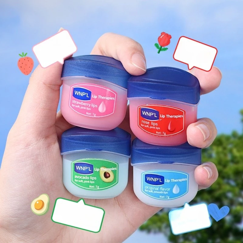 Set balsamo per labbra Vaselina naturale idratante anti-screpolature gelatina di petrolio olio per labbra cosmetici coreani originali cura della pelle