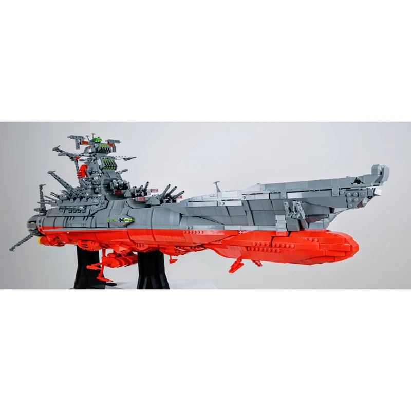 MOC Building Block Collector Wars Yamato Space Battleship Model Technology Bricks DIY Ships Assembled Toys Holiday Gifts