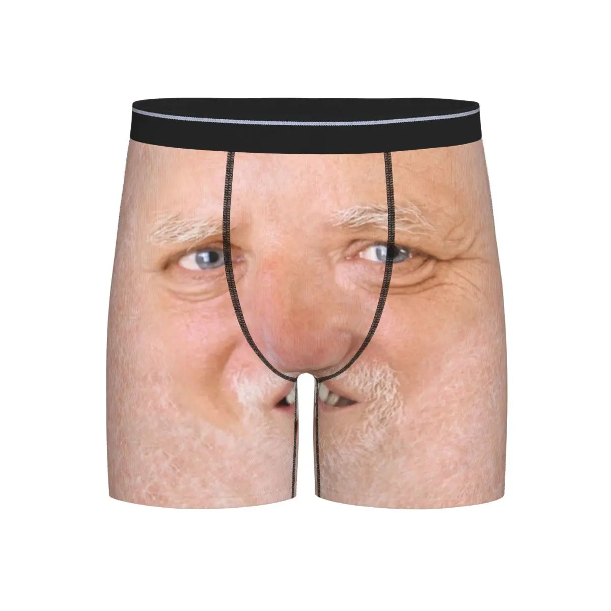 

Long Boxer Underpants Shorts Hide The Pain Harold Panties Men Soft Underwear for Homme Man Boyfriend Gifts