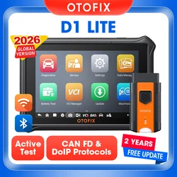OTOFIX D1 LITE OBD2 Scanner Car Diagnostic Tool Bluetooth Wireless Bi-Directional Control OBD Automotive Scan Tool Active Test