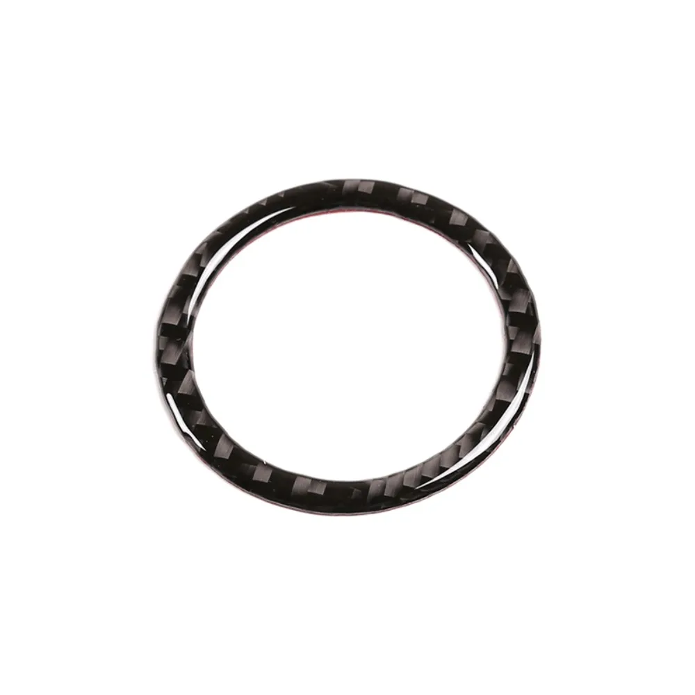 

True Carbon Fiber One Button Start Ring, Suitable for 04-10 BMW 5 Series E60E61 Soft