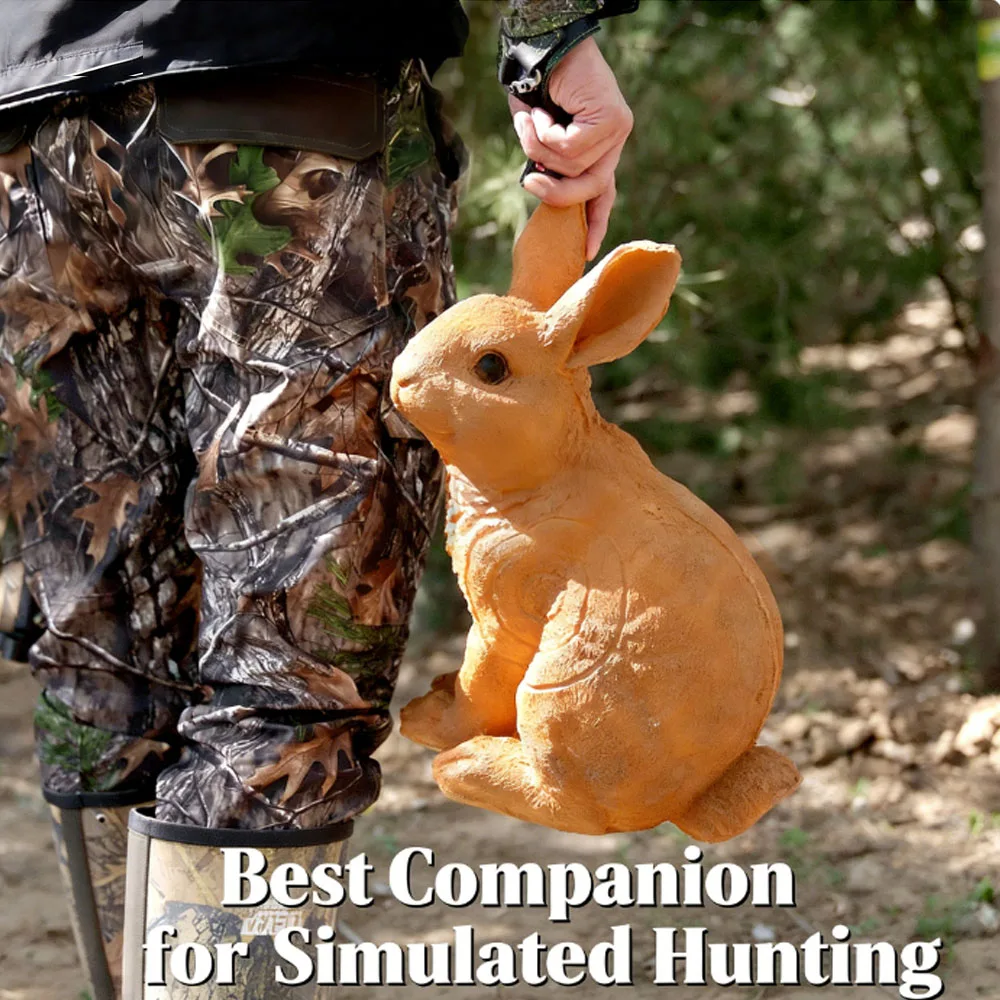 3D Small Animals Animal Archery Target, Lifelike Shooting Targets  for Hunting Practice Targeting