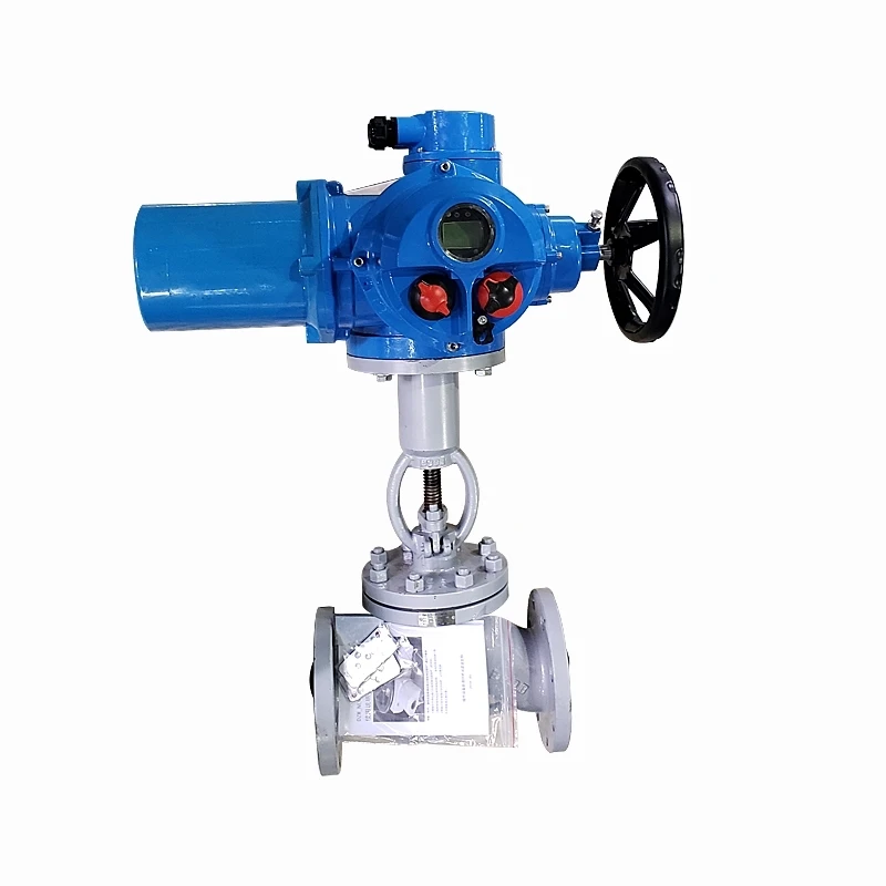 intelligent automation motorized water pressure gate valve