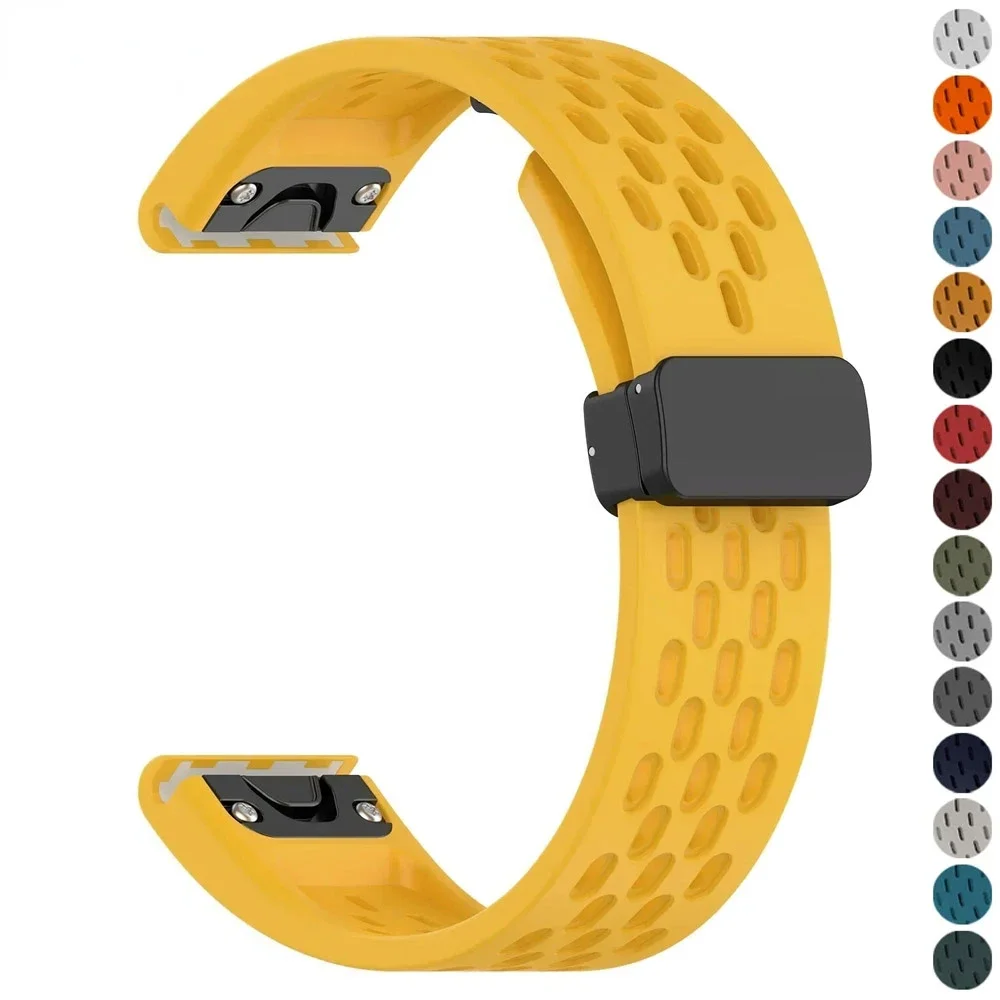 

Быстросъемный ремешок 26 мм 22 мм для Garmin Fenix 7X 7 Pro Fenix 6X 6 5X 5Plus Tactix 7 Forerunner 965 955 Enduro 20 мм, силиконовый ремешок