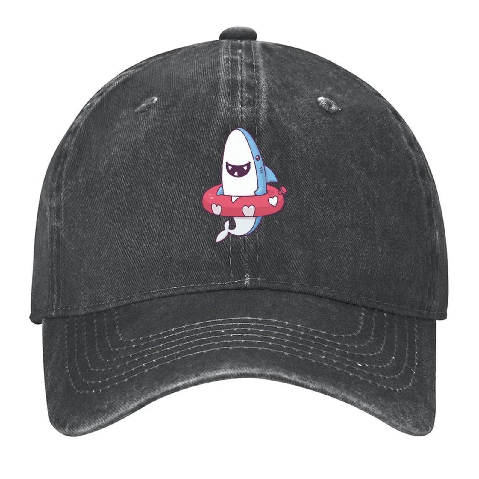 

Shark Summer Fun Baseball Cap luxury woman cap Rugby party Hat Icon Trucker Hats For Men Women's