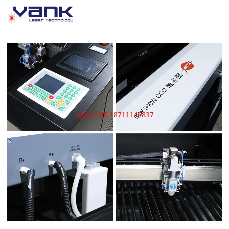 1610 Multifunctional CO2 Laser Cutting Machine For Wooden Acrylic Metal Plastic   Machines Price