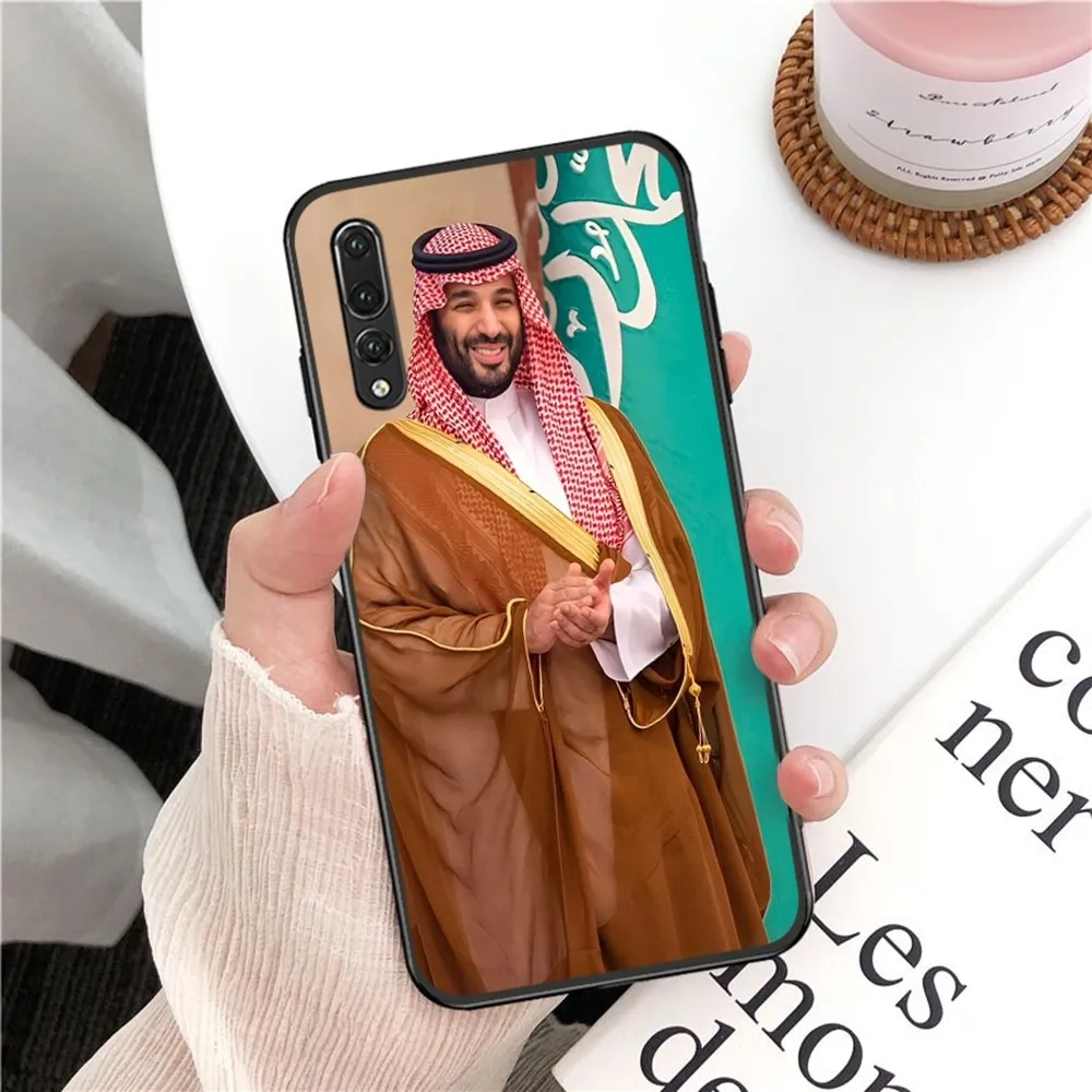 Mohammed Bin Salman Phone Case For Huawei P 8 9 10 20 30 40 50 Pro Lite Psmart Honor 10 Lite 70 Mate 20lite