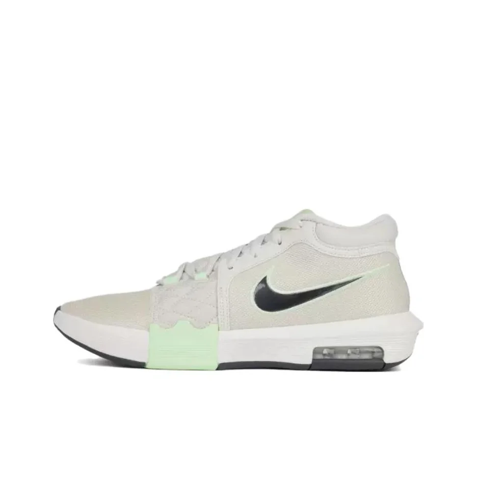 Chaussures de basket-ball basses Nike Witness 8 pour hommes Beige Vert HQ2140-002