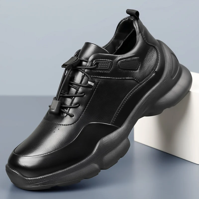 أحذية رجالية كاجوال جديدة لعام 2025 - أحذية رياضية على طراز لوفر، قابلة للتنفس وممتصة للصدمات، متينة وغير قابلة للانزلاق، مريحة خفيفة الوزن، عصرية