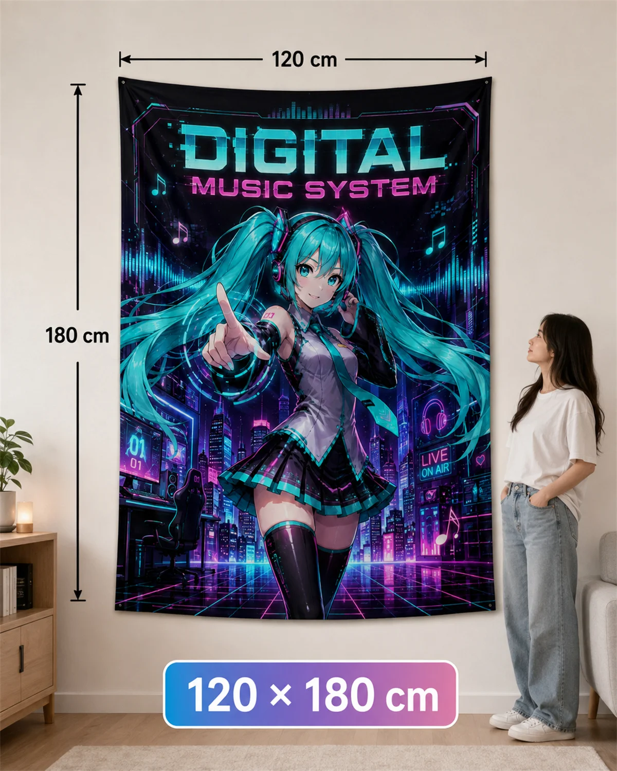 Hatsune Miku Digital Music Sys - Accessories For Your Gaming Room ulasan dan harga