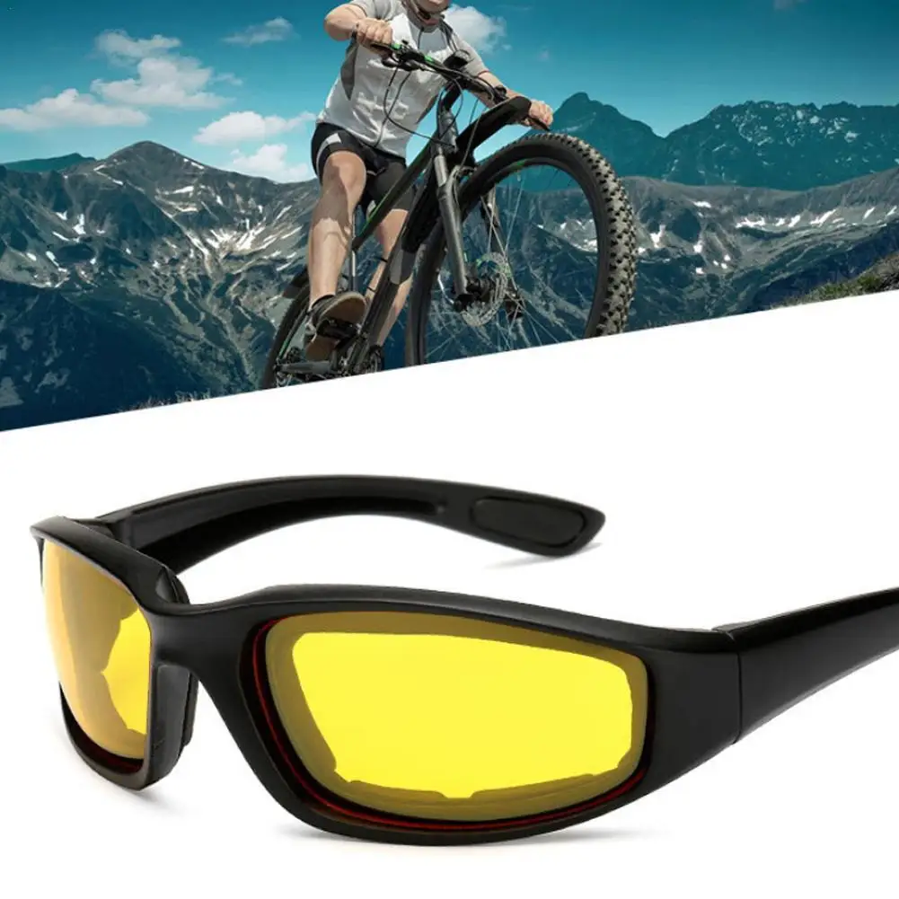 

Motorcycle Glasses Bike Cycling Windproof Riding Goggles Sports New Moto Eyewear Mens Sunglasses Women UV400 Protective Eye
