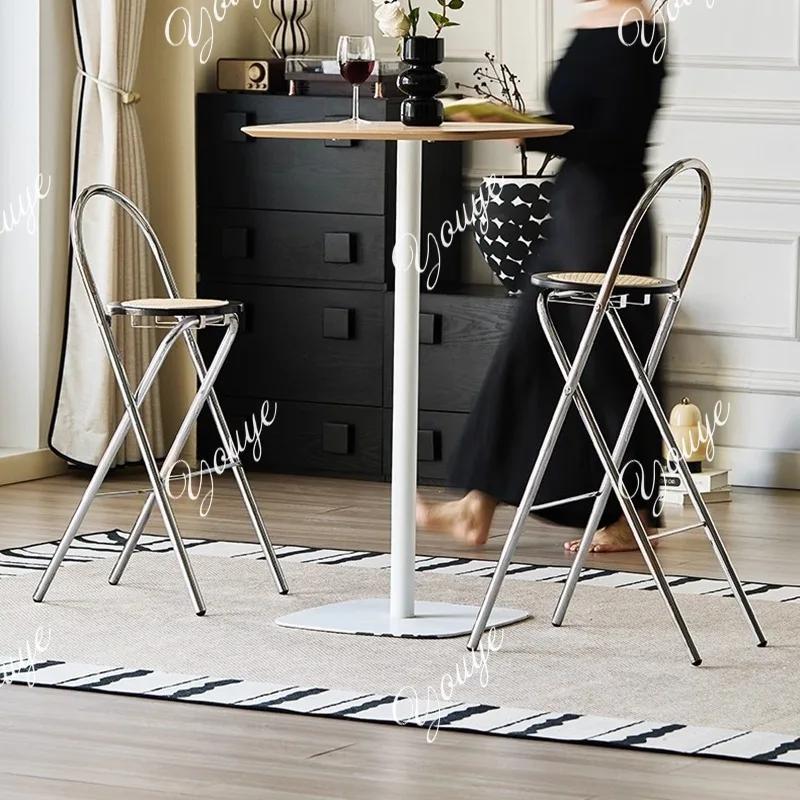 1 قطعة مكاتب الاستقبال في الهواء الطلق كراسي بار التخييم المهنية الحلاق مريحة الحلاق لينة تشيس دي بار صالة جناح