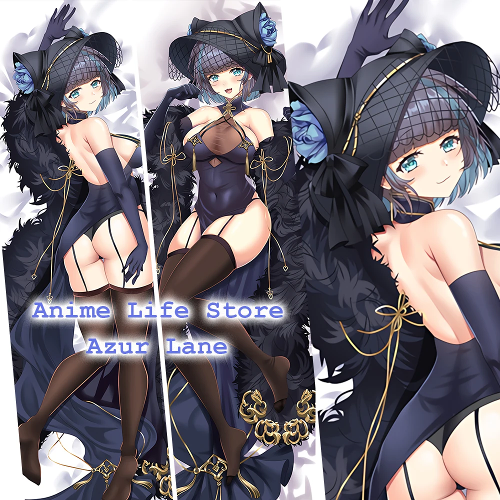 HMS Cheshire Body Pillow Case Dakimakura Anime Azur Lane Cosplay Pillowcase Otaku Sleeping Throw Hugging Cushion Cover Bed Decor