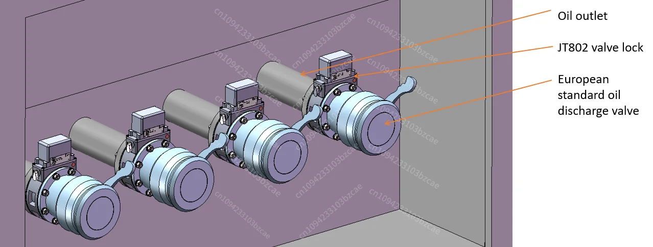 오일 탱크 보안 장치 조인텍 방폭 가스 캡 연료 디젤 탱크 잠금 장치 연료 캡 잠금 오일 탱크 잠금 장치 (탱커용)