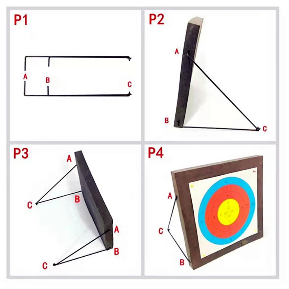 Archery Target Support Frame Target Bracket For EVA XPE Bow and Arrow Shooting Aiming Target Bracket