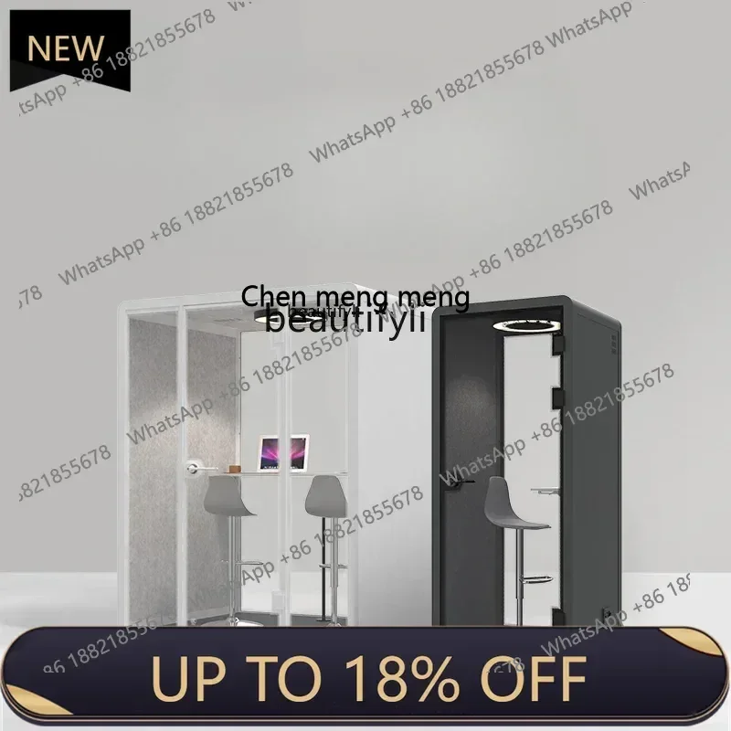 

Z189 A56 Mobile soundproof room Silent compartment Recording studio Indoor office Meeting room Soundproof compartment Silent co