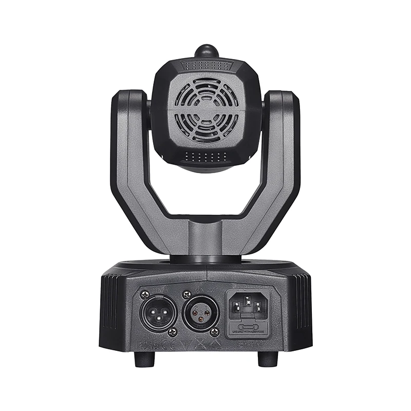 مصباح LED صغير Gobo برأس متحرك وجهاز تحكم عن بعد وأضواء ليزر شعاع ملون معدات إضاءة مسرح DJ المحمولة لحفلات الديسكو