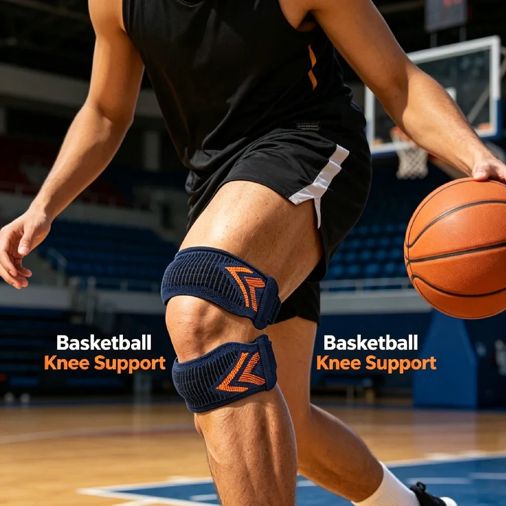 1PCS NEW Breathable Lightweight Knee Support Brace with Patella Gel Cushion, Sport Knee Protector for Running, Mountain Climbing