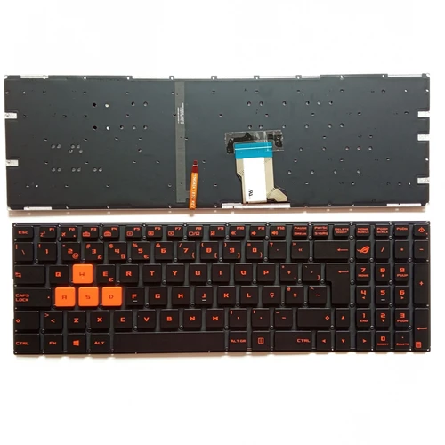 Teclado retroiluminado para ordenador portátil PO/LA/RU/SP para ASUS GL502 GL502V GL502VS S5VM S5VS S5VT ZX60V FX60VM