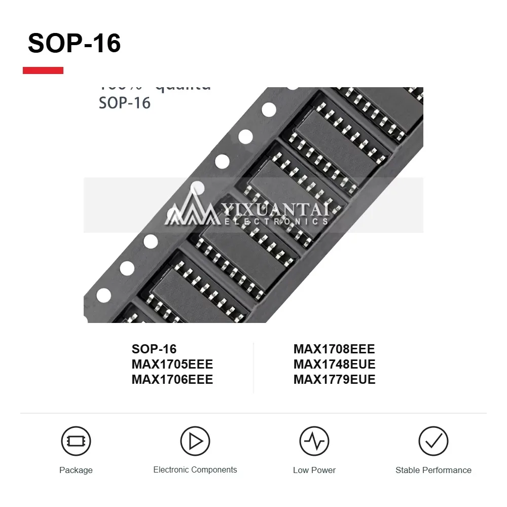 5PCS/LOT SOP16 MAX1705EEE MAX1706EEE MAX1708EEE MAX1748EUE MAX1779EUE MAX1705 MAX1706 MAX1708 MAX1748 MAX1779
