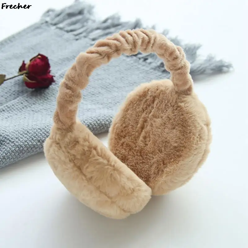 Cold Protection Ear-Muffs Winter Spring Earmuffs Soft Plush Ear Warmer Caps Women Fashion Earflap Outdoor Skiing Headphone 2023