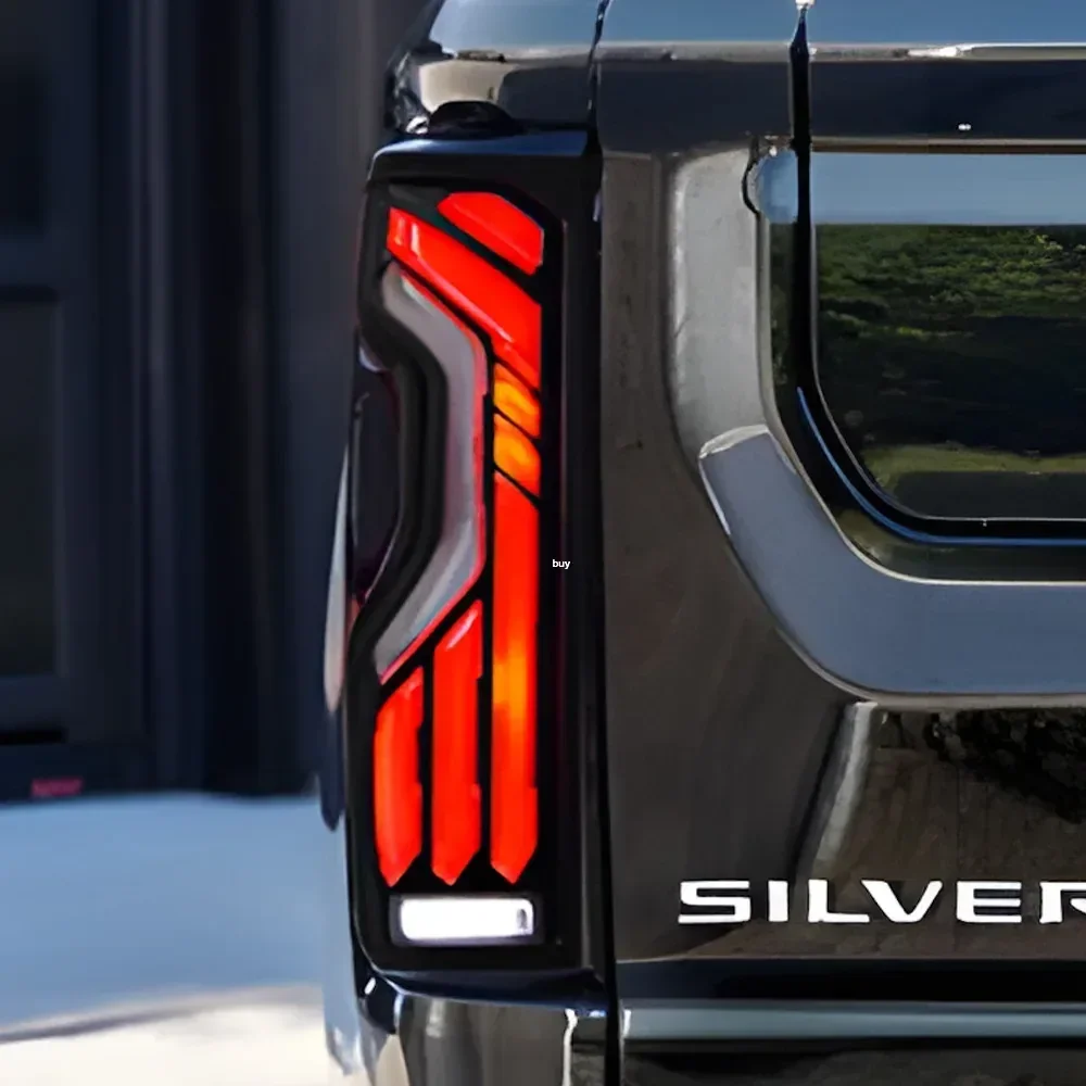

For Chevrolet Silverado 2019-2022 LED Car Taillights Assembly Upgrade Dynamic Flashing Signal Light Plug and Play Accessories
