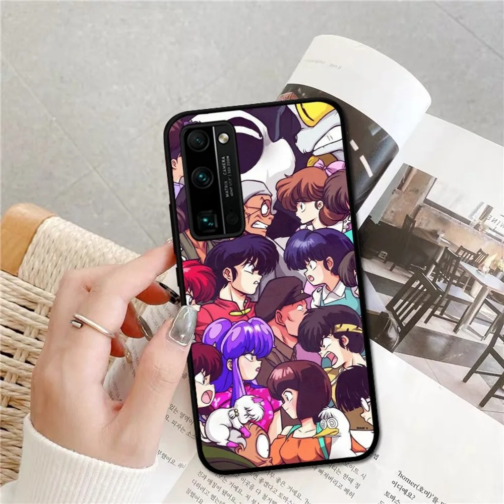 Cartoon Ranma 1 2 Phone Case For Huawei Honor 10 lite 9 20 7A 9X 30 50 60 70 pro plus Soft Silicone Cover