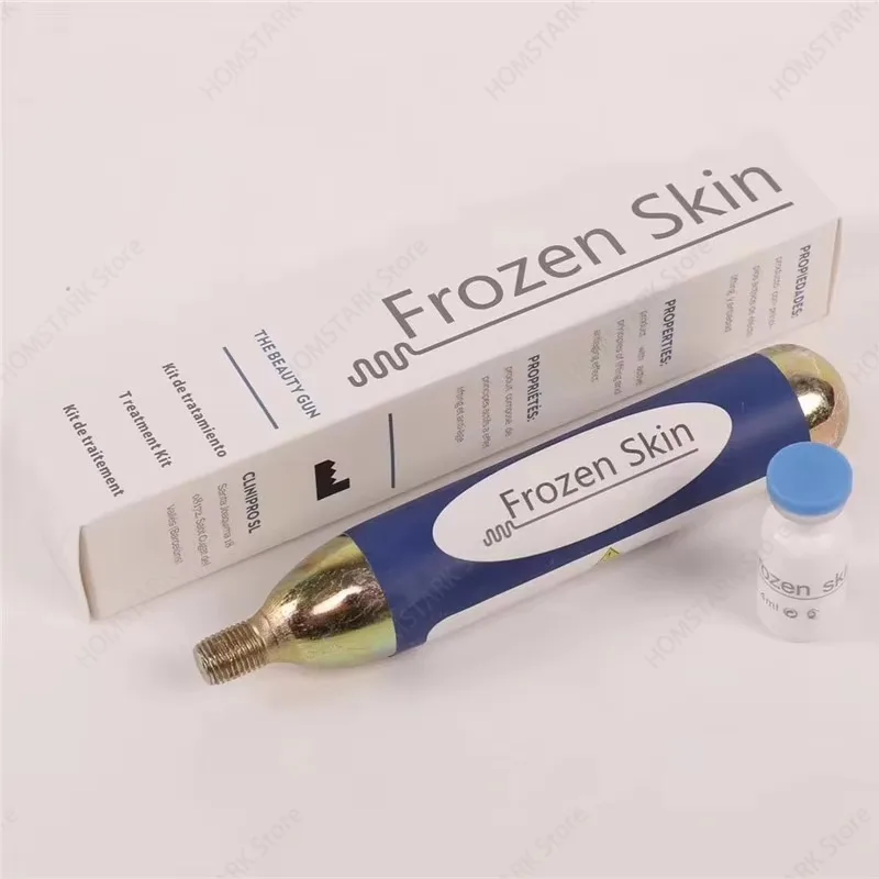 CO2 Cryo Meso Gun, Cold Facial Beauty Device, Non-invasive Salon Skin Care Magic Gun For Facial Skin Tightening