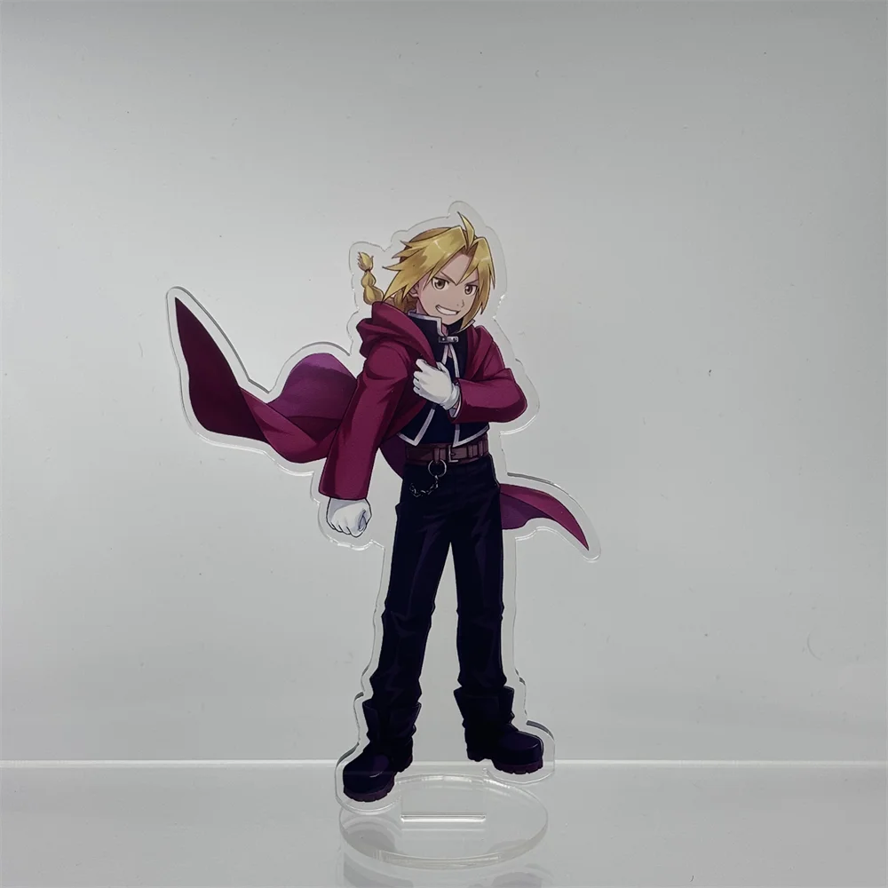 Anime Fullmetal Alchemist Figures Edward Elric Alphonse Elric 15cm Acrylic Stand Model Toys Desk Decor Room Decorations Gifts