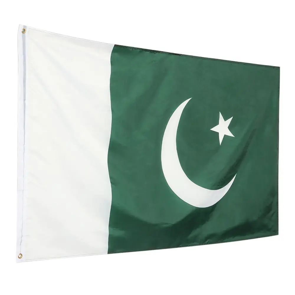 90*150CM/3 x 5 FT Pakistan Flag Bunting Banner Outdoor Indoor Decor Festive Articles Party Supplies