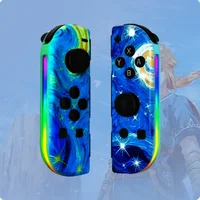 Joy Controller BT 5,2 RGB LED interruptor L/R Joypad para Switch/Lite/Oled JoyCon Gamepads Joystick con doble vibración