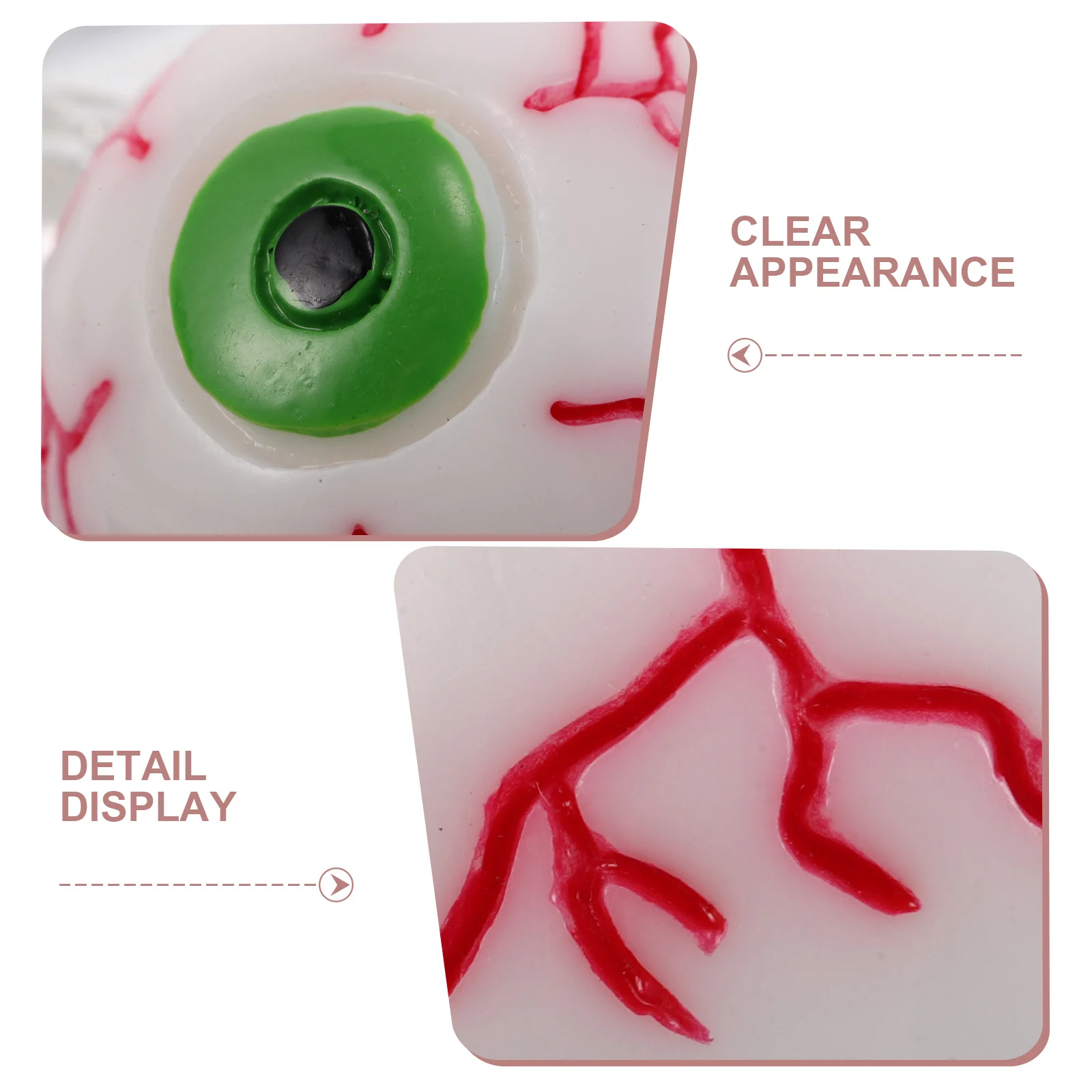 30 stuks knutselogen voor zachte dieren - realistische plastic veiligheidsogen griezelige Halloween DIY-decoraties bulk oogballen kinderen familie