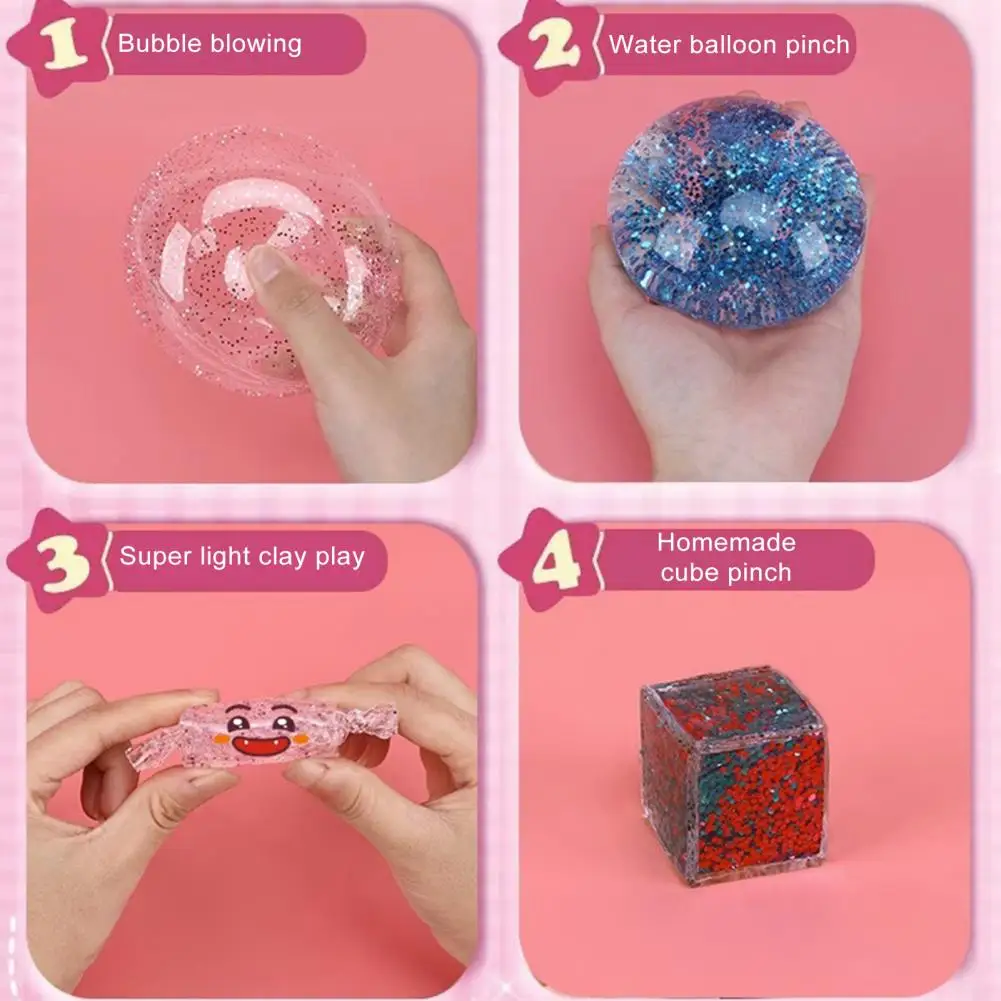 _ Безопасная в использовании лента; Творческий набор пузырьков для детей и взрослых; Набор безопасных лент для самостоятельной сборки пузырьков; Веселые поделки