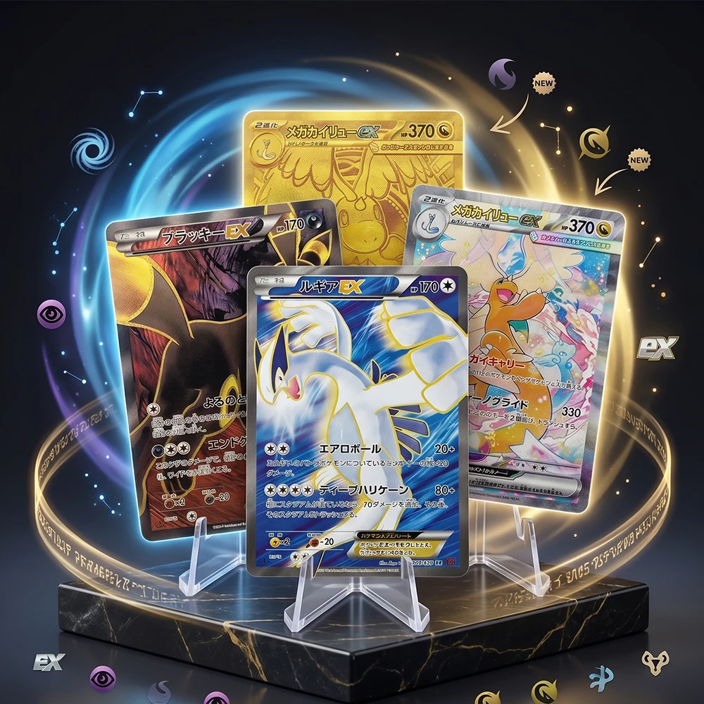 Cartão Mega Dream Ex M2A Mega Dragonite Ex Sar 246/193 DIY Proxy PTCG Coleção Japonesa 2025 Holo Flash Card Presentes para Crianças