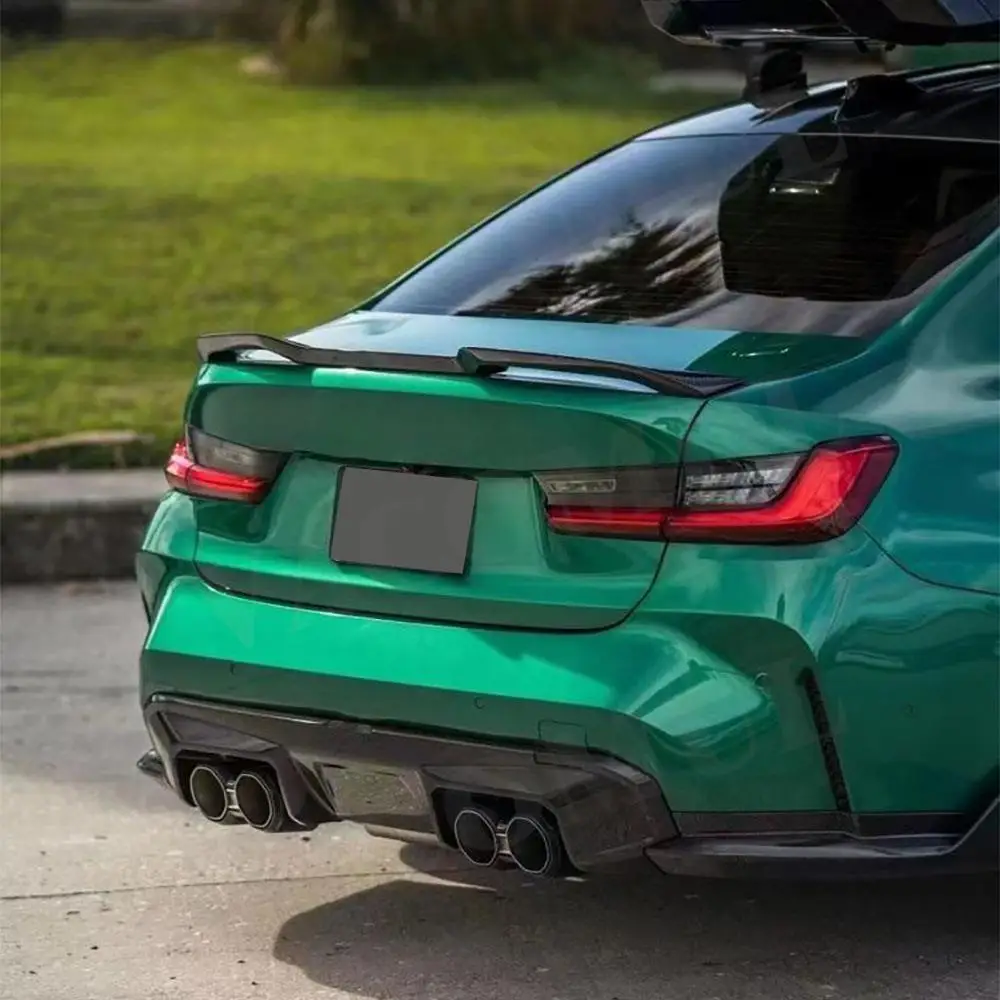 

VACOMUL для BMW 3 серии G20 G28 G80 M3 Седан 2020-2023: Задний спойлер-антикрыло из карбона, черный, тюнинг, внешние спойлеры-накладки для автомобиля