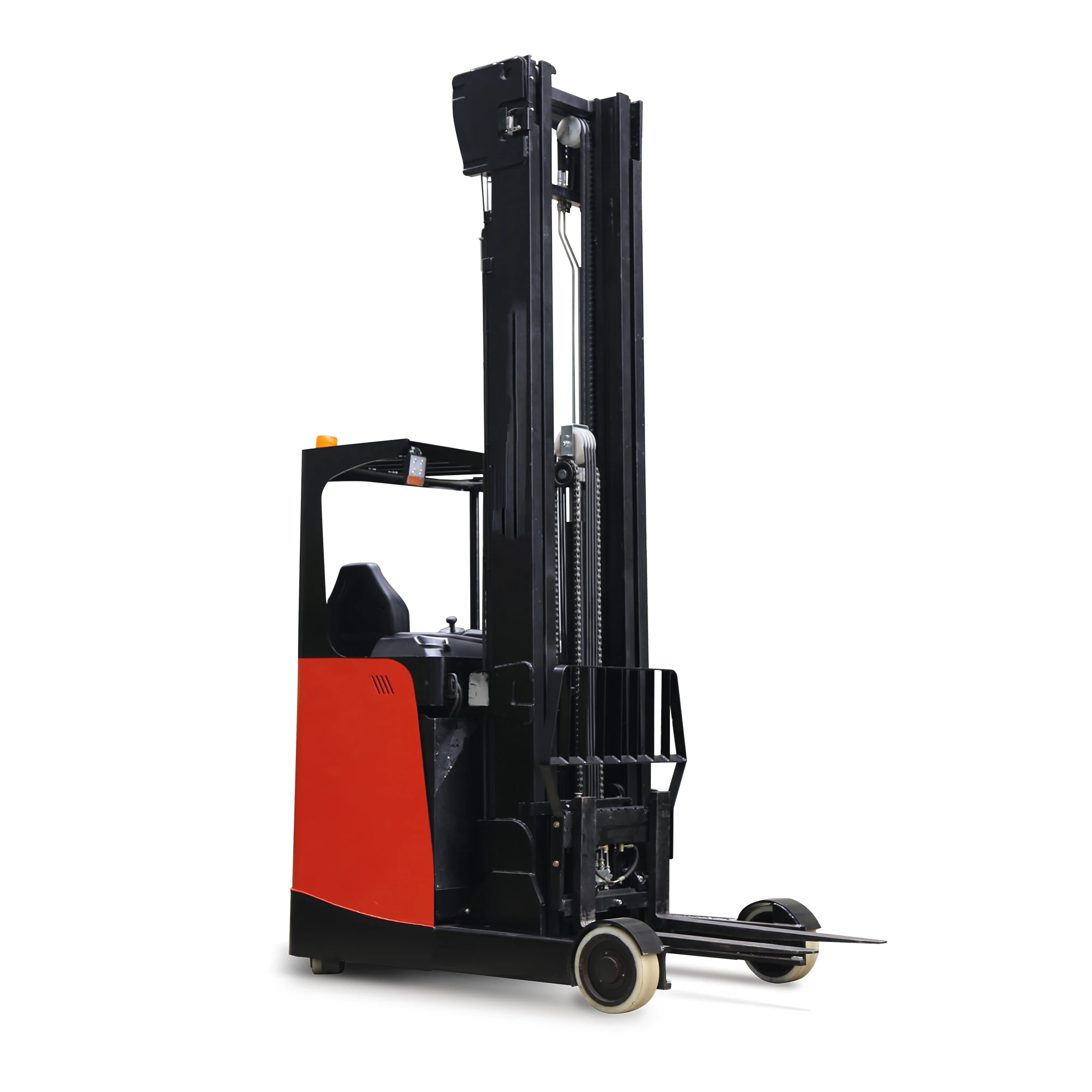 Advanced Electric Reach Truck 12m 13m Electric Forklift Reach Truck CQD16 /CQD20 Reach Stacker with Side Sifter