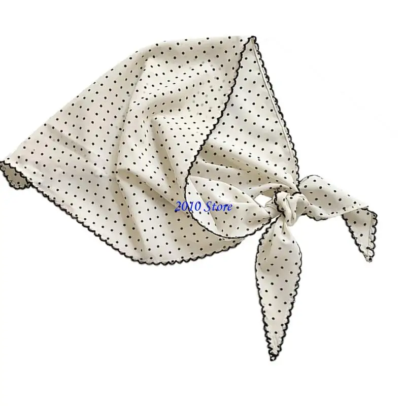 

F3MF Корейский стиль точечный шарф для женщин с легким аксессуаром для волос прекрасный французский голов