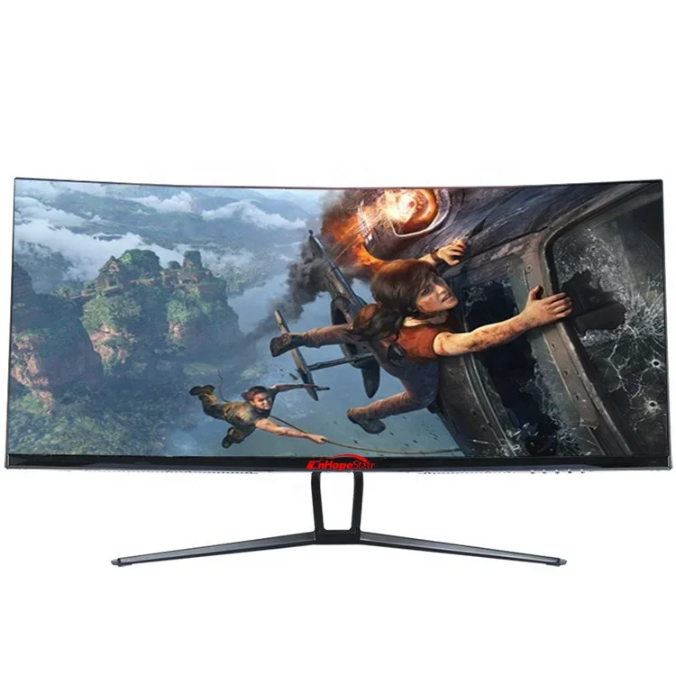 34 Inch 144hz Frameless Curved  4k Gaming