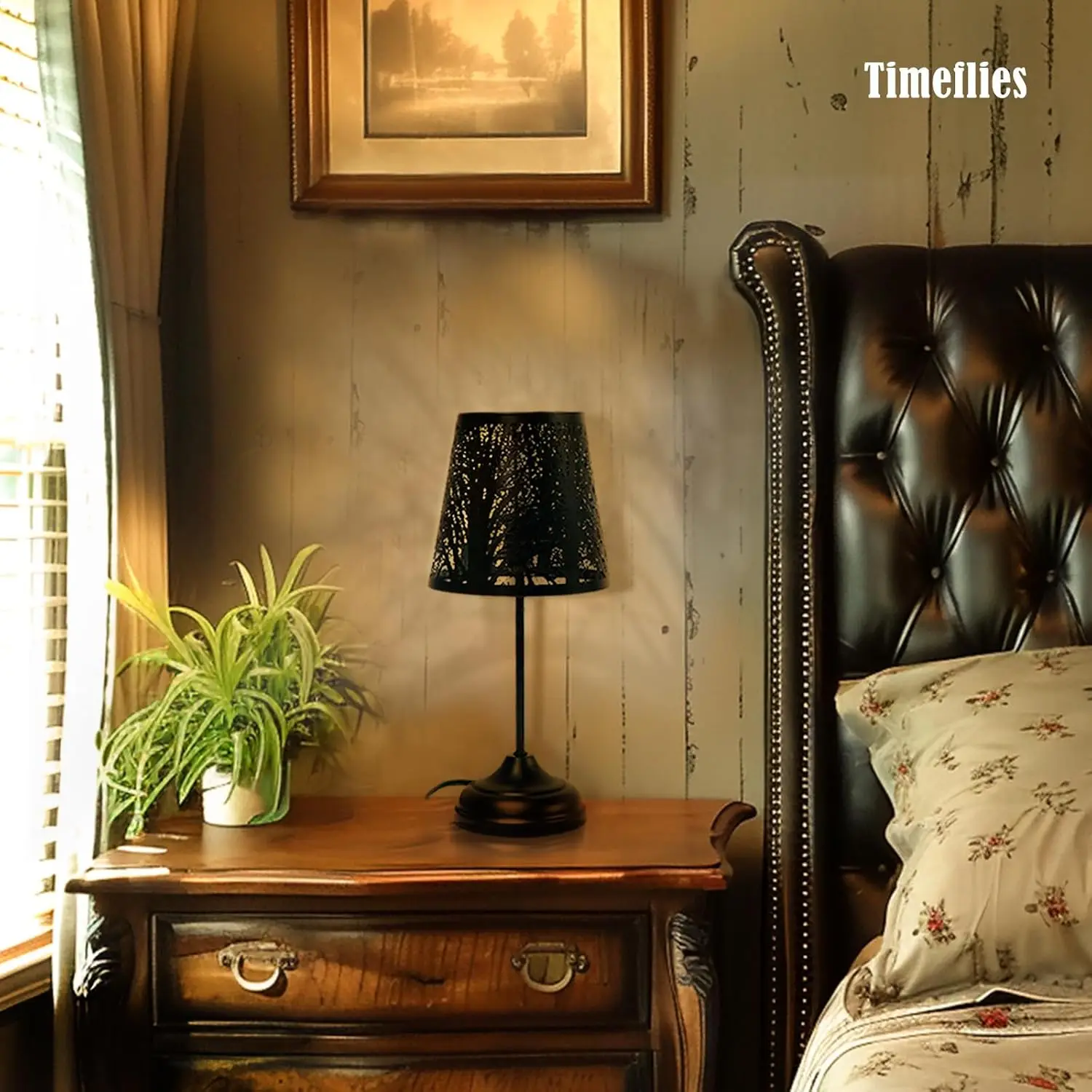 調光機能付きテーブルランプ、3段階タッチコントロール、子供用ブラックナイトライト、寝室＆リビングルームの装飾