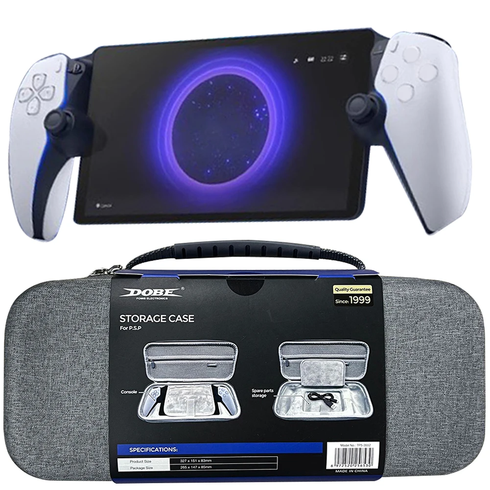 OligTravel-Étui de transport pour Sony PS5 PlayStation, sac de rangement pour lecteur à distance,