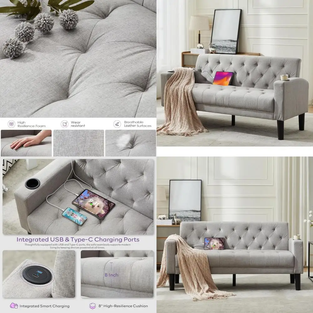 62 Wide Modern Line… - image