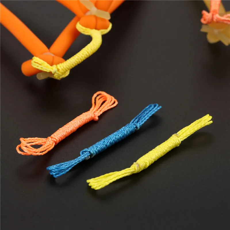 New 5pcs Dart Suspension for Fish Arrow Hunting Shooting Fishing Slingshots Catapult Rubber Band Tube Accessory Random Color