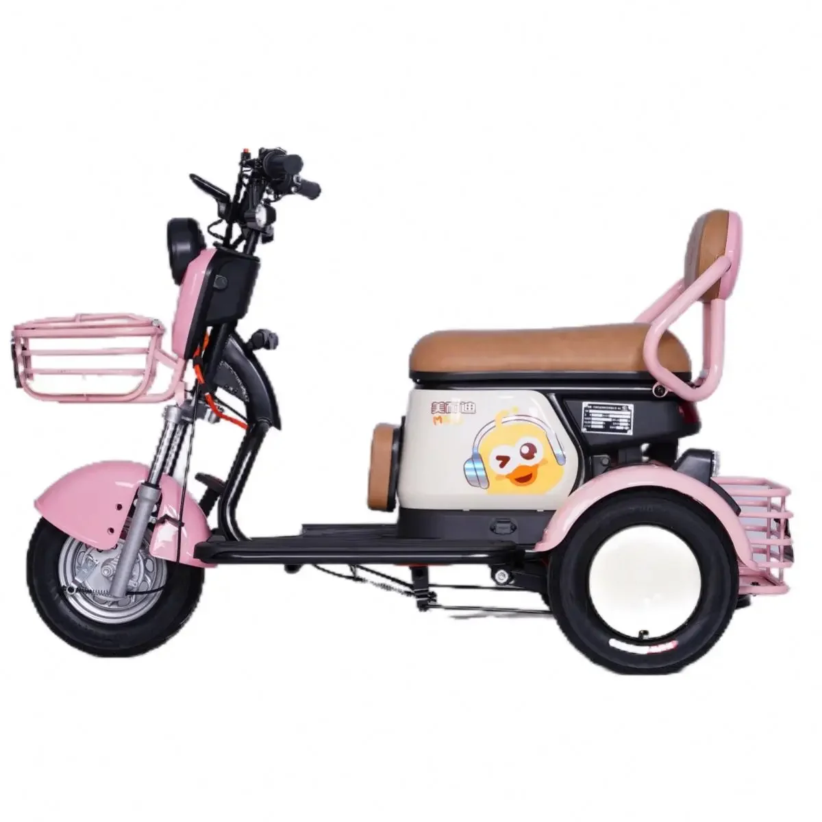 2024 High Quality Compact Portable 3-Wheel Electric Scooter For Elderly Lightweight Disabled Electric Tricycles