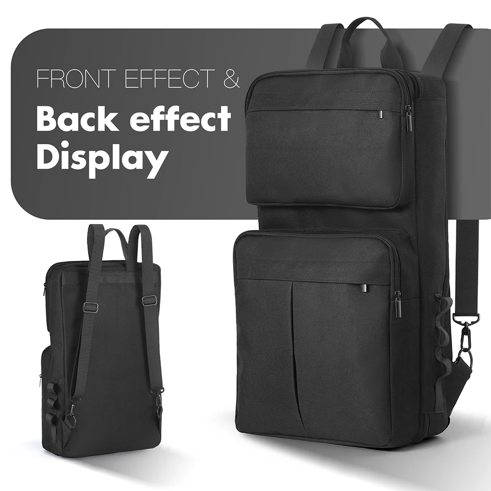 

DJ Backpack for Pioneer DDJ-400/DDJ-FLX4 for Roland DJ-202 DJ Mixer Case DJ Controller Case Shockproof Adjustable Shoulder Strap